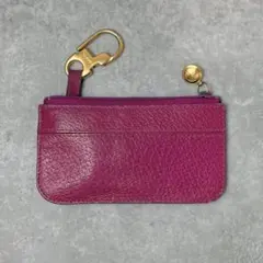 デルヴォー DELVAUX PinD キーリング チャーム ピンク レザー - メルカリ