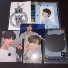 TXT テヒョン トレカホルダー　ダゴニャン　カバーキーリング　プルバトゥ