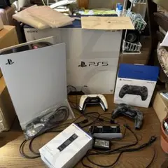 PlayStation5 CFI-1000Aコントローラー2個 充電スタンド付き
