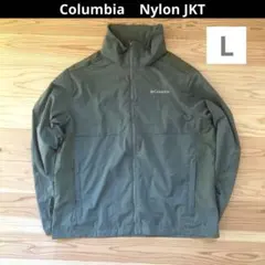 Columbia ナイロンジャケット Lサイズ カーキ