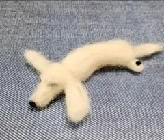 羊毛フェルト ダックスフンド　ペタン寝 　寝姿 ハンドメイド 　推しヌイ　ペット