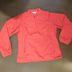 Nike レディース ハーフジップジャケット オレンジ