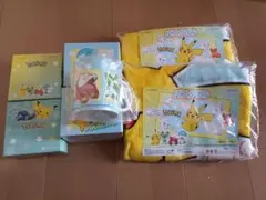 ポケモン ピカチュウ バスタオル2枚マグカップ2個ボックスティッシュ2個セット