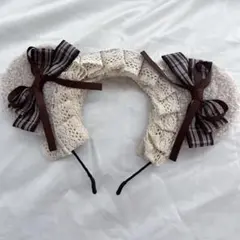 くま耳カチューシャ