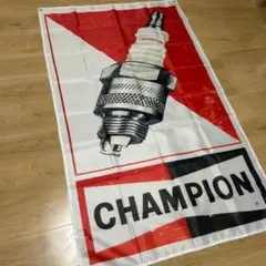 CHAMPION SPARKPLUGS U＿A84 150×90 フラッグ