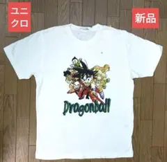 ユニクロ　新品タグ付き　Tシャツ　M　白色　アニメ DRAGONBALL