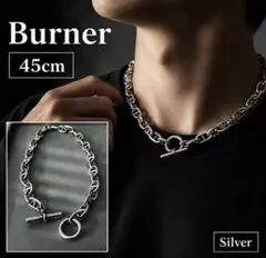 Burner 春夏モード シルバー チェーンネックレス　45cmのサムネイル