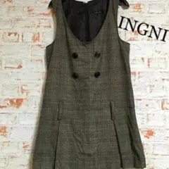 送料込 INGNI ジャンスカ チェック