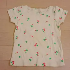 90 Baby GAP  花柄 Tシャツ