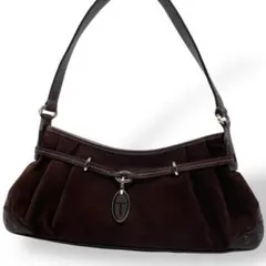 極美品　TOD's トッズ　スエード　レザー　ハンドバッグ　ワンショルダーバッグ