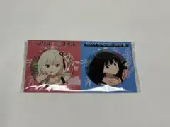 激レア　リコリスリコイル　井ノ上たきな　缶バッチ　②　裏面やや汚れ有り 激レア リコリスリコイル 井ノ上たきな 缶バッチ ② 裏面やや汚れ有り