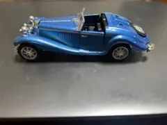 【希少・レトロ】クラッシックカ－ミニカ－メタリックブル－/ヴィンテージ　外車のサムネイル