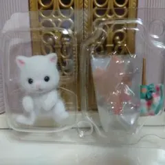 シルバニアファミリー　工作だいすきシリーズ　ペルシャネコ　赤ちゃん