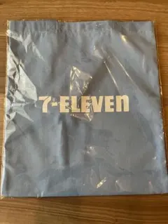 セブンイレブン トートバッグ ハッピーくじ E賞 ブルー