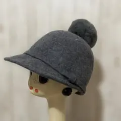 ZARA ボンボン付きwool CAP