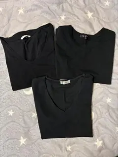 ブラック Tシャツ 3枚 まとめ売り