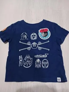 GAP スター・ウォーズ BB-8 Tシャツ GAP×STAR WARS】BB-8 半袖Tシャツ キッズ XS110ブラック - メルカリ