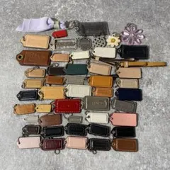 COACH チャーム　セット　まとめ　48点　レザー　キーホルダー チャーム