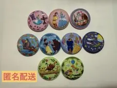 ディズニー　刺繍缶バッジ　９個セット