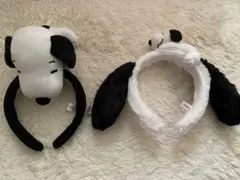 USJ★スヌーピーカチューシャ★2個セット★美品