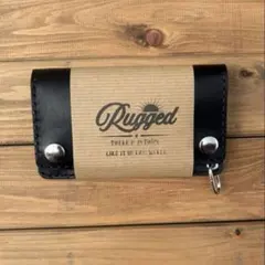 トラッカーウォレット ミドル 北米産ステアハイド 真鍮 - メルカリ