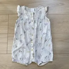 H&M 花柄ロンパース