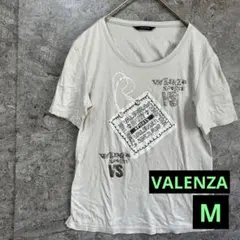 VALENZA⭐︎バレンザ⭐︎ プリントビーズTシャツ　ストレッチ　サイズ38のサムネイル