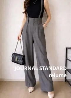 JOURNAL STANDARD relume ハイウエスト サロペット 美品