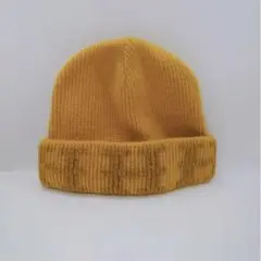 ❤お得なお品❤クリーニング済み Ｈマークニット帽 ベージュ エルメス レディース ❤お得なお品❤クリーニング済み Hマークニット帽 ベージュ