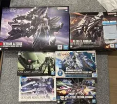 MGZZガンダム HGシルヴァバレトサプレッサー メッサー キュベレイ