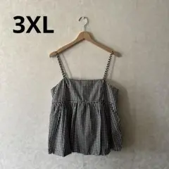 GU ジーユー レディース バブルヘムキャミソール 3XLサイズ