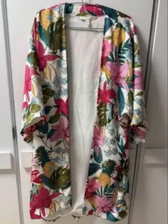 trf outerwear フローラルカーディガン S/M