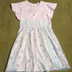 メゾピアノ　アリエル　チュールワンピース 120