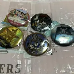 ディズニーランド　缶バッジ　５個セット