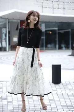 JUSGLITTY ༶ エアリージャガードドッキングワンピース