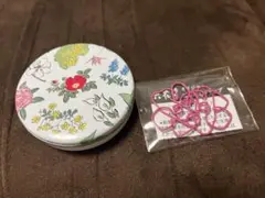 六花亭　 空き缶・クリップセット