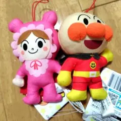 アンパンマン マスコット ぬいぐるみ なかよしわくわくマスコット　赤ちゃんマン