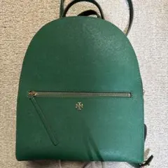TORY BURCH　トリーバーチ　リュック　牛革　レザー　グリーン　レディース