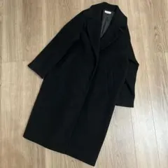 レプシィム　チェスターコート　M 黒　ブラック