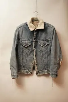 Levi's 70605 ボアデニムジャケット 70s ヴィンテージ　グランジ