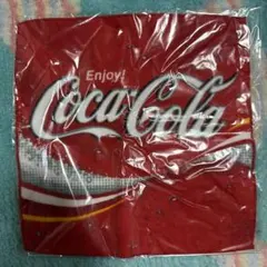 Coca-Cola ロゴ入りタオルハンカチ