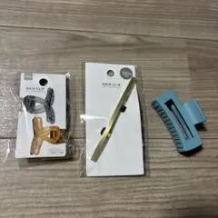ヘアクリップ3点のサムネイル