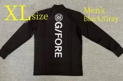 G/FORE ジーフォア Mサイズ モックネックT-シャツ ブラック G/FORE ジーフォア Mサイズ レディース モックネックT-シャツ ブラック