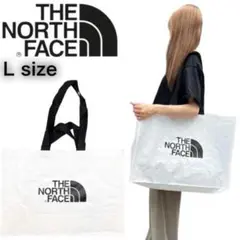 ザ ノースフェイス トートバッグ カバン エコバッグ ホワイト Lサイズ