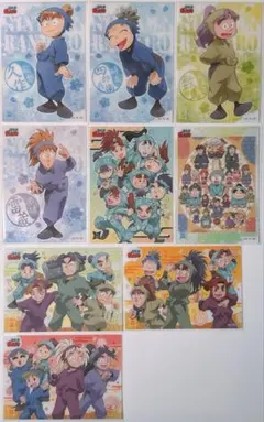 忍たま乱太郎　クリアカードコレクションガム　９枚まとめ売り