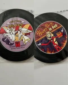 ハズビンホテル 一番くじ レコード風ラバーコースター