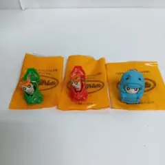 ゴジラ×とっとこハム太郎/メカゴジハムくん・モスハムくん　未使用　3体まとめのサムネイル