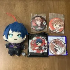 ツイステ エース ユニオン グリヒル 缶バッジ デュース 式典服 マスコット