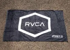RVCA ルーカｘムラサキスポーツ 大判ビーチタオル 非売品 黒 ブラック