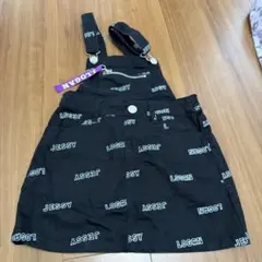 JESSY LOGAN キッズ ジャンバースカート ブラック